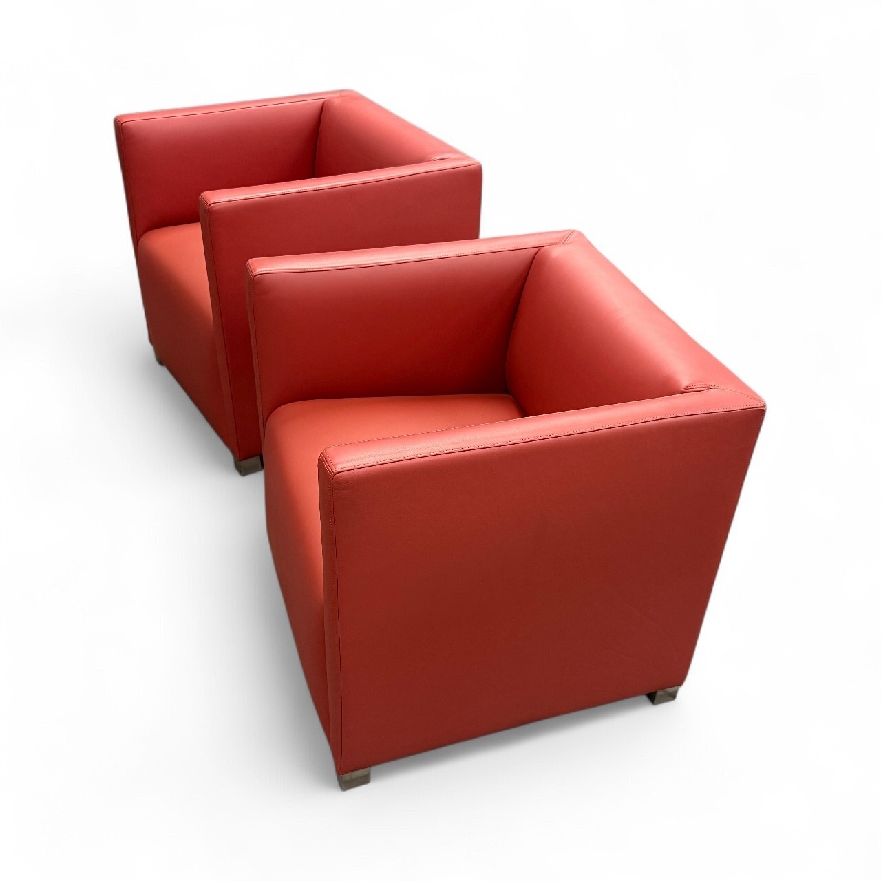 Cubic Chairs by Paolo Piva for Wittmann, 1980s, Set of 2 3 Cubic Chairs by Paolo Piva for Wittmann, 1980s, Set of 2 – Bild 2