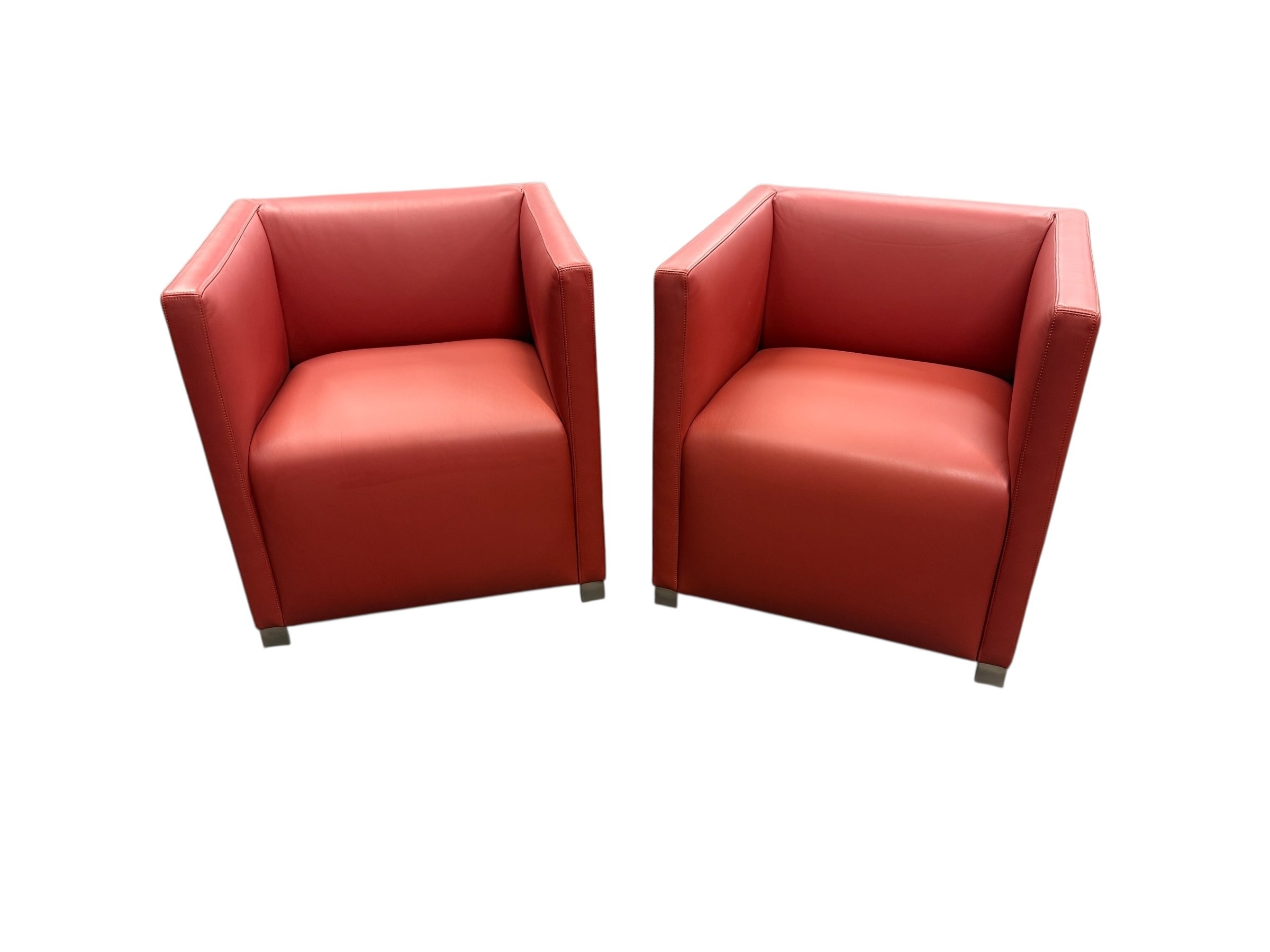 Cubic Chairs by Paolo Piva for Wittmann, 1980s, Set of 2 2 Cubic Chairs