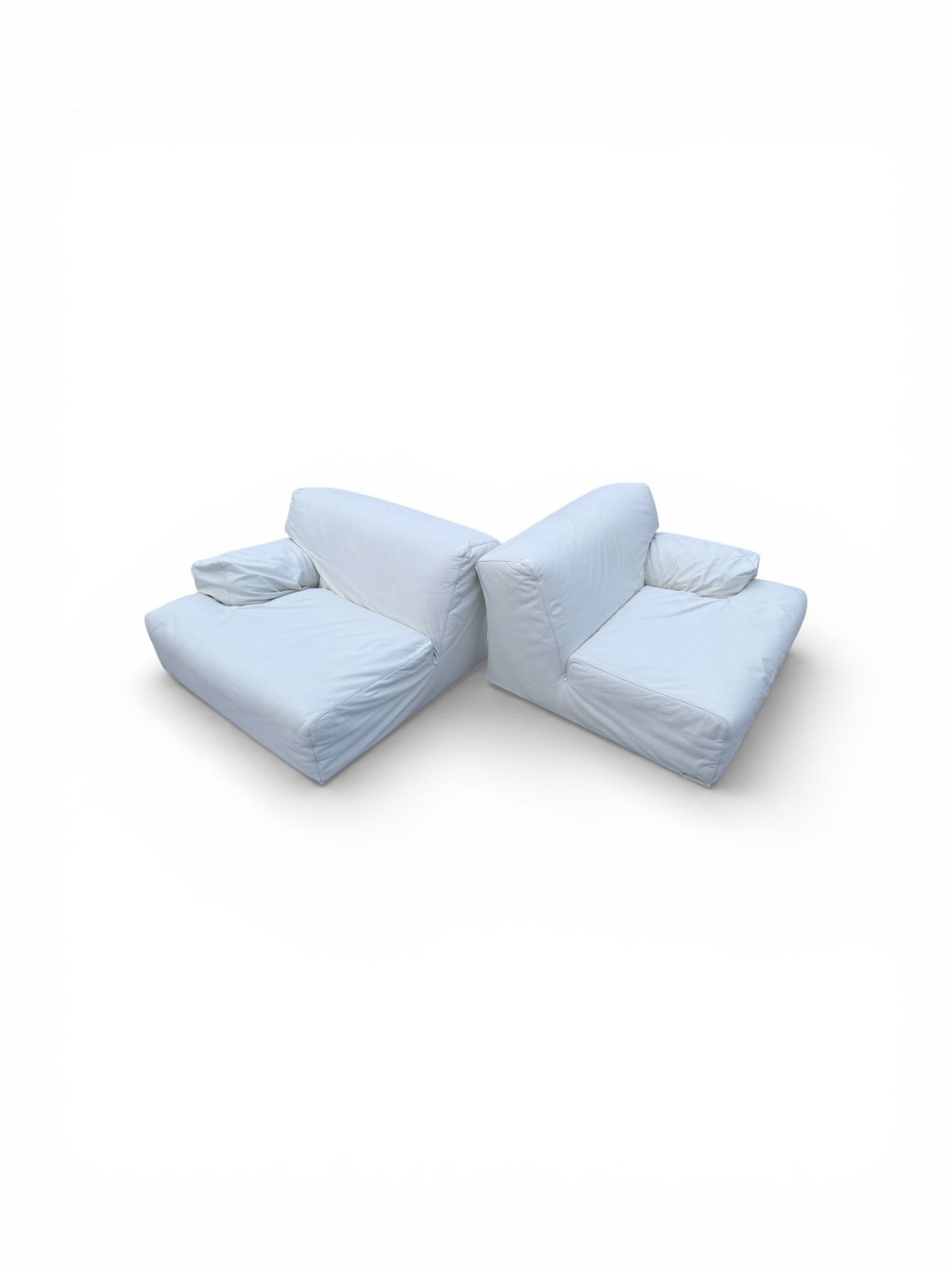 Fiandra 2-Seater Sofa by Vico Magistretti for Cassina, 1970s – Set of 3 3 Fiandra