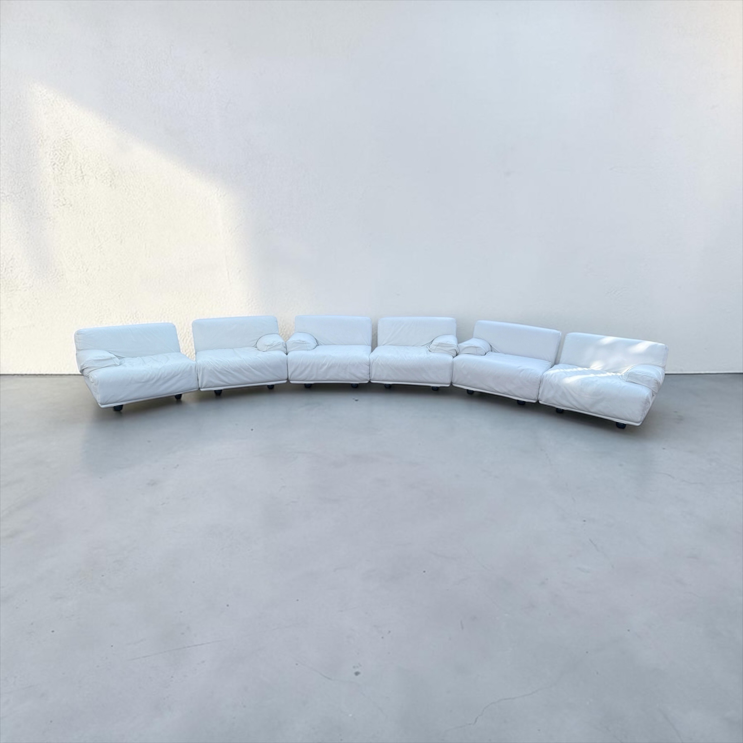 Fiandra 2-Seater Sofa by Vico Magistretti for Cassina, 1970s – Set of 3 12 Fiandra 2-Seater Sofa by Vico Magistretti for Cassina, 1970s – Set of 3 – Bild 11