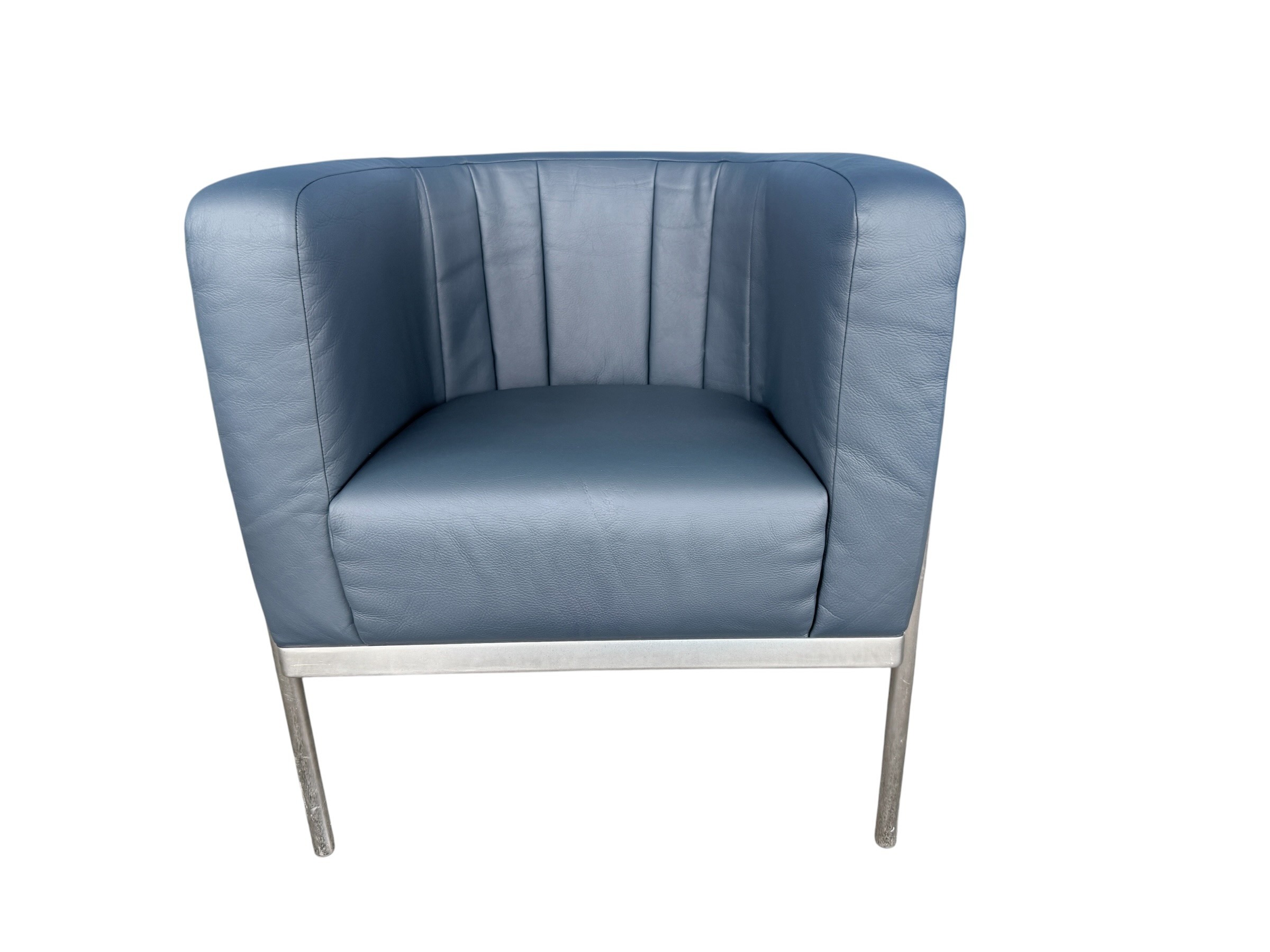 Zanotta Onda Chair in Leather from De Pas, Durbino & Lomazzi, 1985 7 Zanotta Onda Chair in Leather from De Pas, Durbino & Lomazzi, 1985 – Bild 6