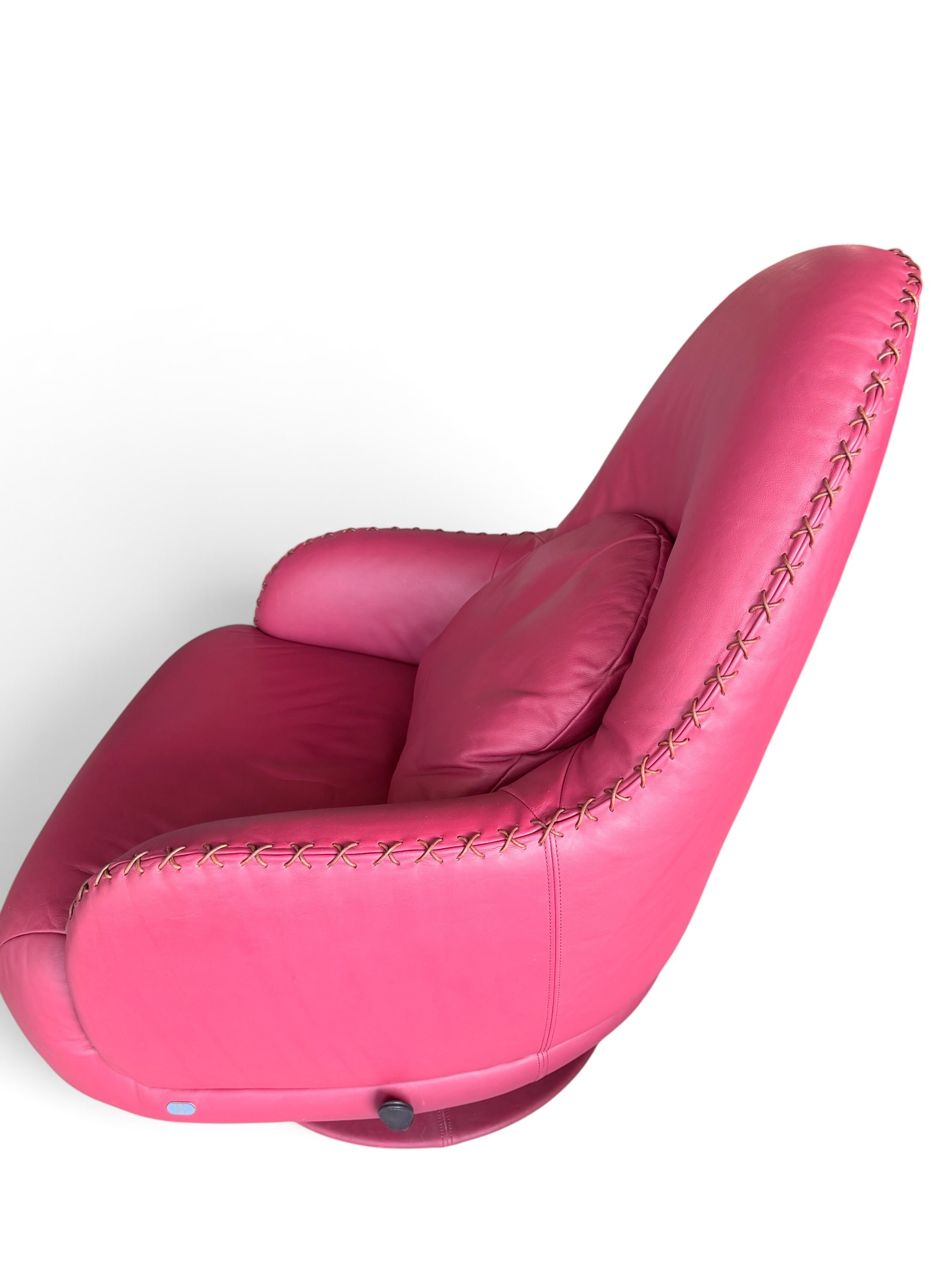 De Sede DS 102 Chair and Ottoman by Mathias Hoffmann for de Sede, 1990s, Set 2 de Sede DS 102