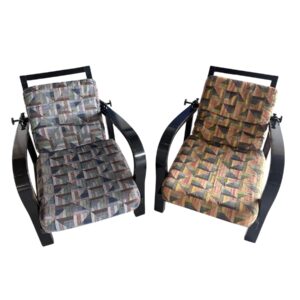 Kanadische Art Deco Sessel | 2er-Set aus den 1970er-Jahren