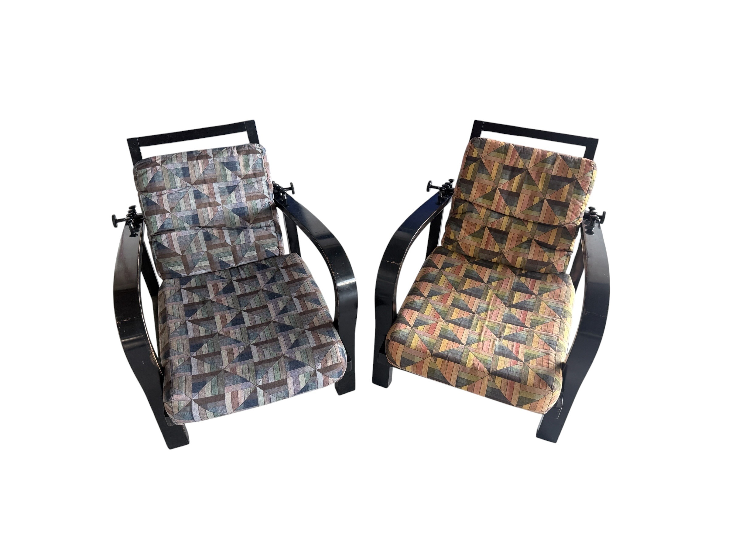 Kanadische Art Deco Sessel | 2er-Set aus den 1970er-Jahren 2 Kanadische Art Deco Sessel | 2er-Set aus den 1970er-Jahren