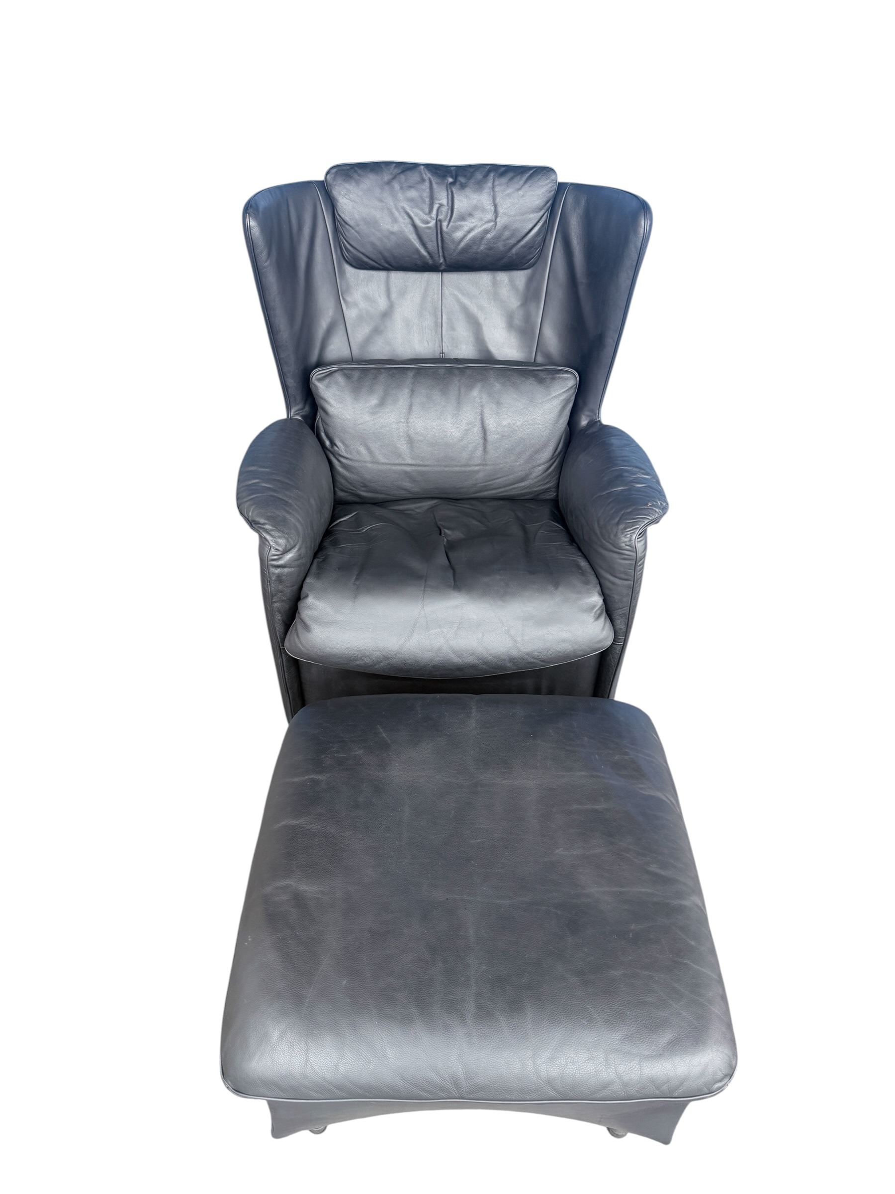 de Sede DS-23 Sessel mit Hocker 2 de Sede DS-23 Sessel mit Hocker