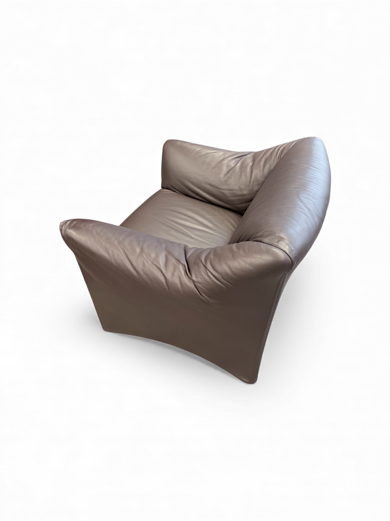 Cassina Tentazione Lederstuhl von Mario Bellini 6 Cassina Tentazione Lederstuhl von Mario Bellini – Bild 5