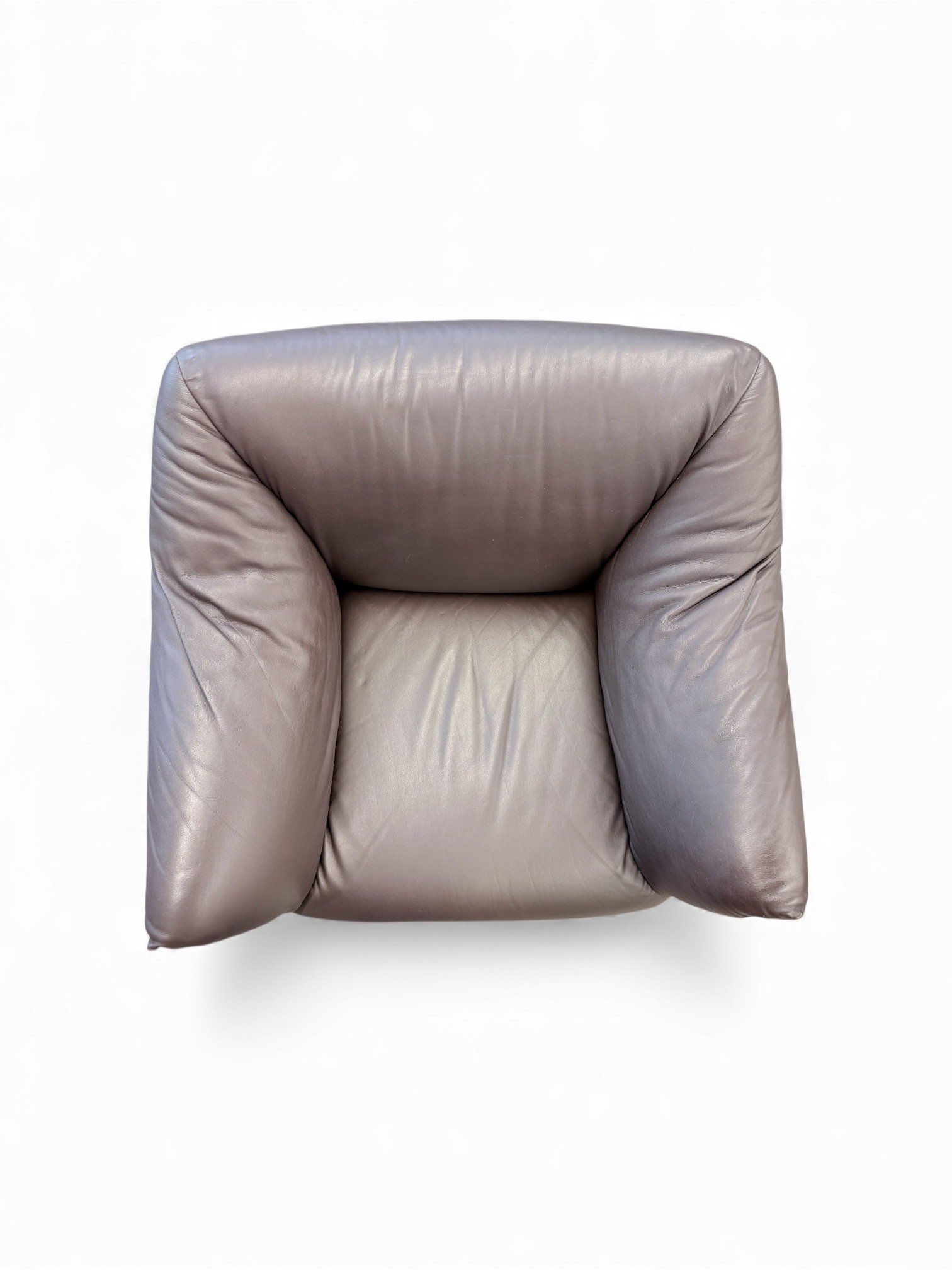 Cassina Tentazione Lederstuhl von Mario Bellini 4 Cassina Tentazione Lederstuhl von Mario Bellini – Bild 3