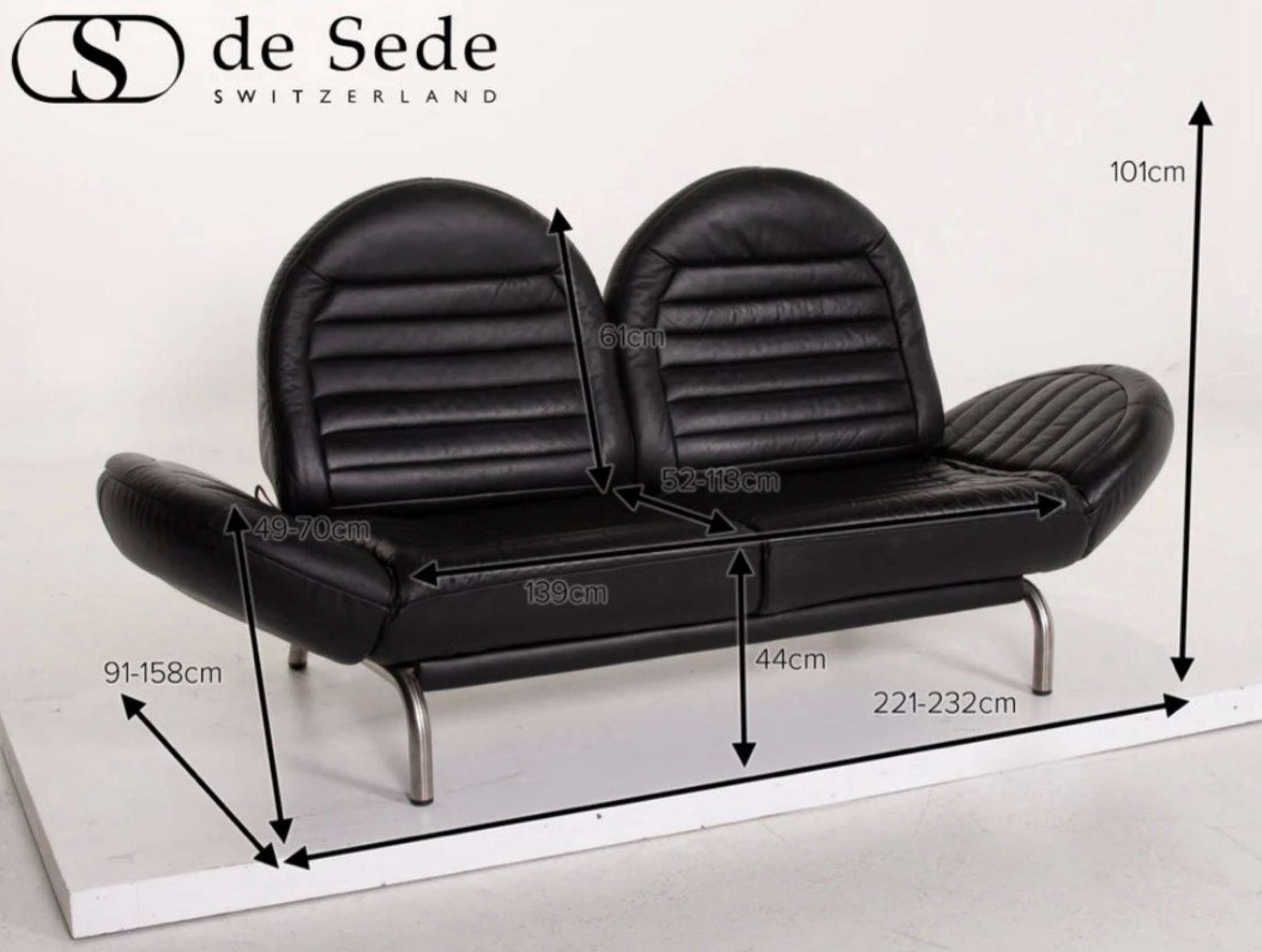de Sede DS-455 Sofa 10 de sede 455